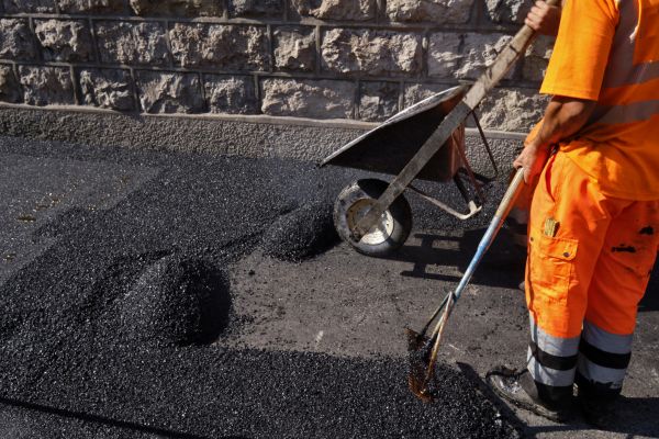 Porous Paving Installation in Novato