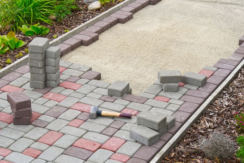 Paved Walkway Installation