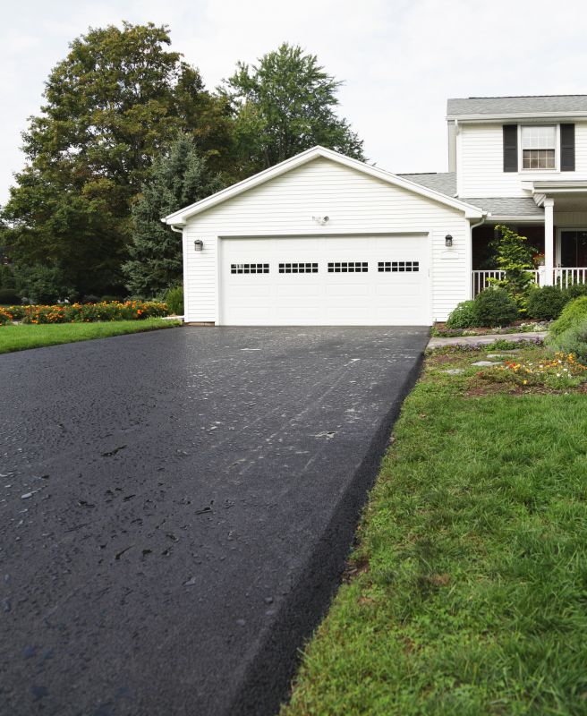 New Blacktop Driveway