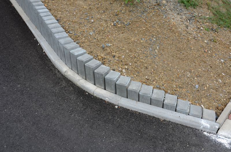 Residential Asphalt Driveway with Edging