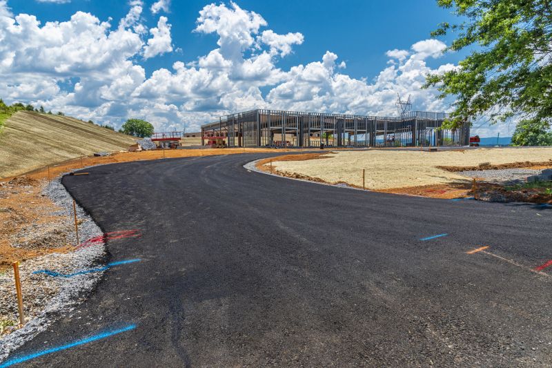 Blacktop Driveway in Progress