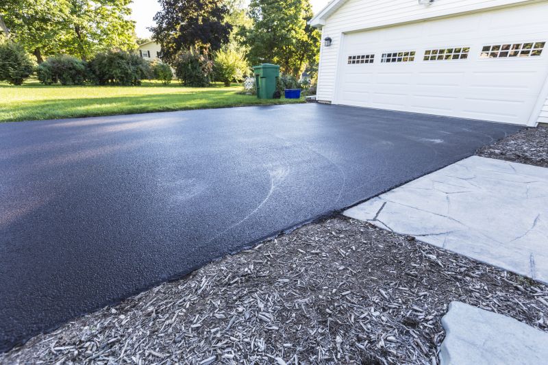 Resurfaced Asphalt Driveway