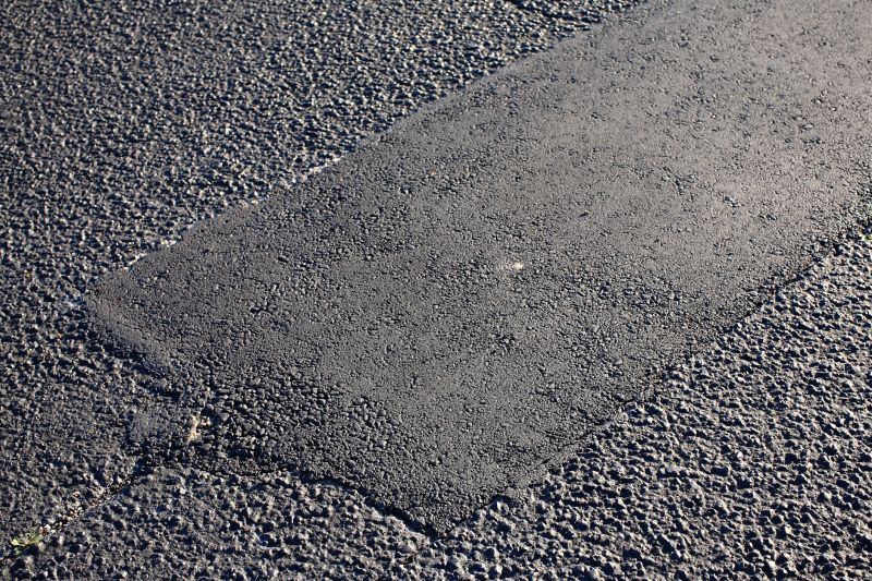 Asphalt Driveway with Smooth Surface